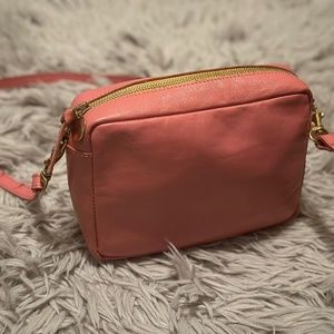 Pink Clare V Midi Bag